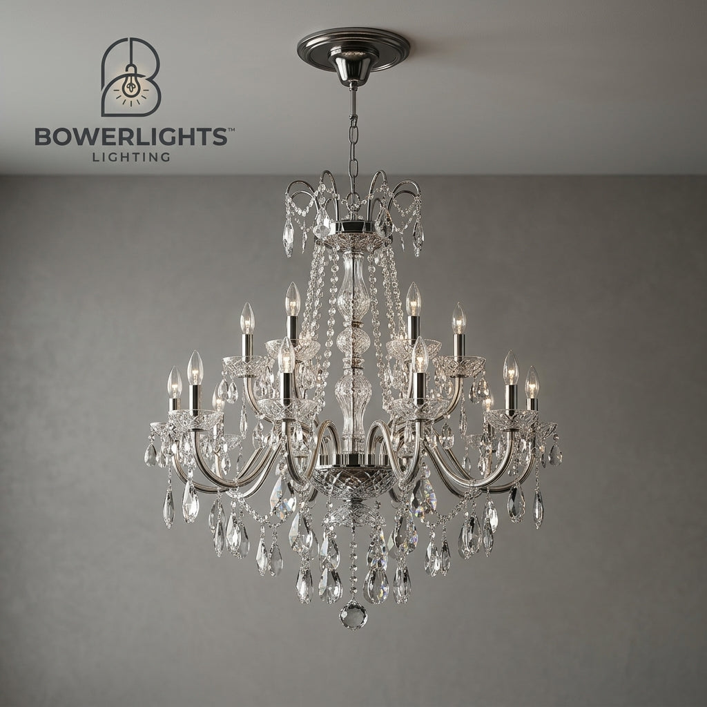 Bowerlights™ Royal Cascade Crystal Chandelier