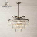 Bowerlights™ Cascade Crystal Luxe Chandelier